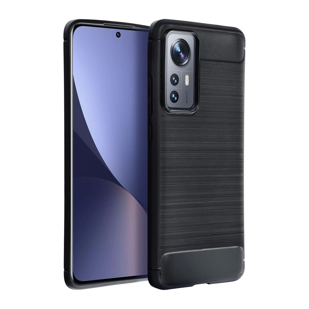 CARBON Case for HUAWEI Mate 50 PRO black kaina ir informacija | Auto reikmenys | pigu.lt