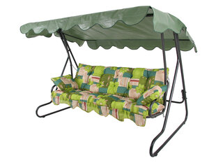 Подушка для качелей Patio Bora, зеленый цена и информация | Подушки, наволочки, чехлы | pigu.lt