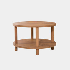 Кофейный столик Asir, 70x43,7см, бежевый цена и информация | Журнальные столики | pigu.lt