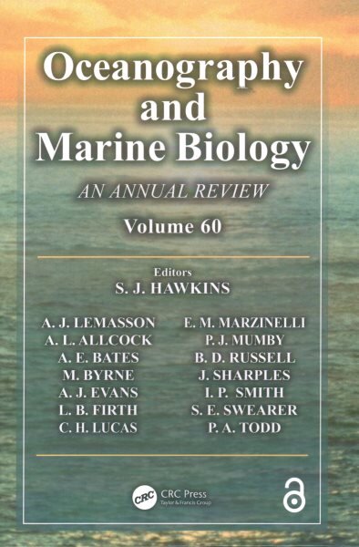 Oceanography and Marine Biology: An annual review. Volume 60 kaina ir informacija | Socialinių mokslų knygos | pigu.lt