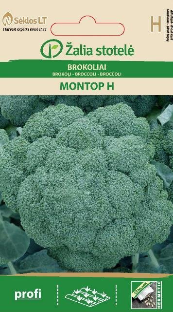 Brokoliai Montop H kaina ir informacija | Daržovių, uogų sėklos | pigu.lt
