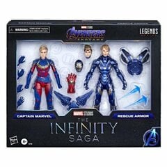 Figūrėlių rinkinys Hasbro Legends Infinity Captain Marvel Casual цена и информация | Игрушки для мальчиков | pigu.lt