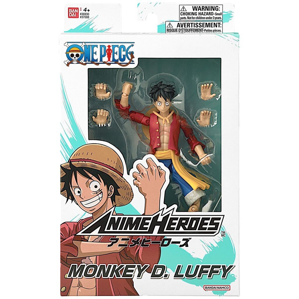 Bandai Anime Heroes Monkey D. Luffy цена и информация | Žaidėjų atributika | pigu.lt