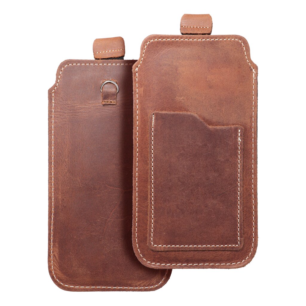 Royal Crazy Horse Leather Pocket kaina ir informacija | Telefono dėklai | pigu.lt