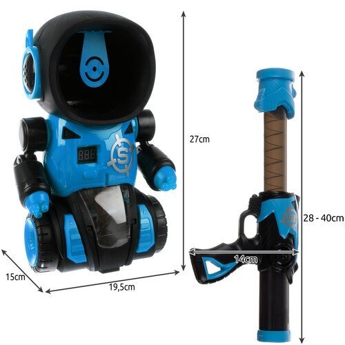 ^audantis robotas ir taikinys Iso, mėlynas kaina ir informacija | Žaislai berniukams | pigu.lt