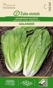 Салат GALANDER цена и информация | Семена овощей, ягод | pigu.lt