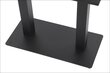 Stalo pagrindas Stema SH-5003-3, 80x40 cm, juodas kaina ir informacija | Baldinės kojelės ir kojos | pigu.lt