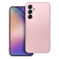 Metallic Чехол для Iphone 15 Plus, розовый цена и информация | Чехлы для телефонов | pigu.lt