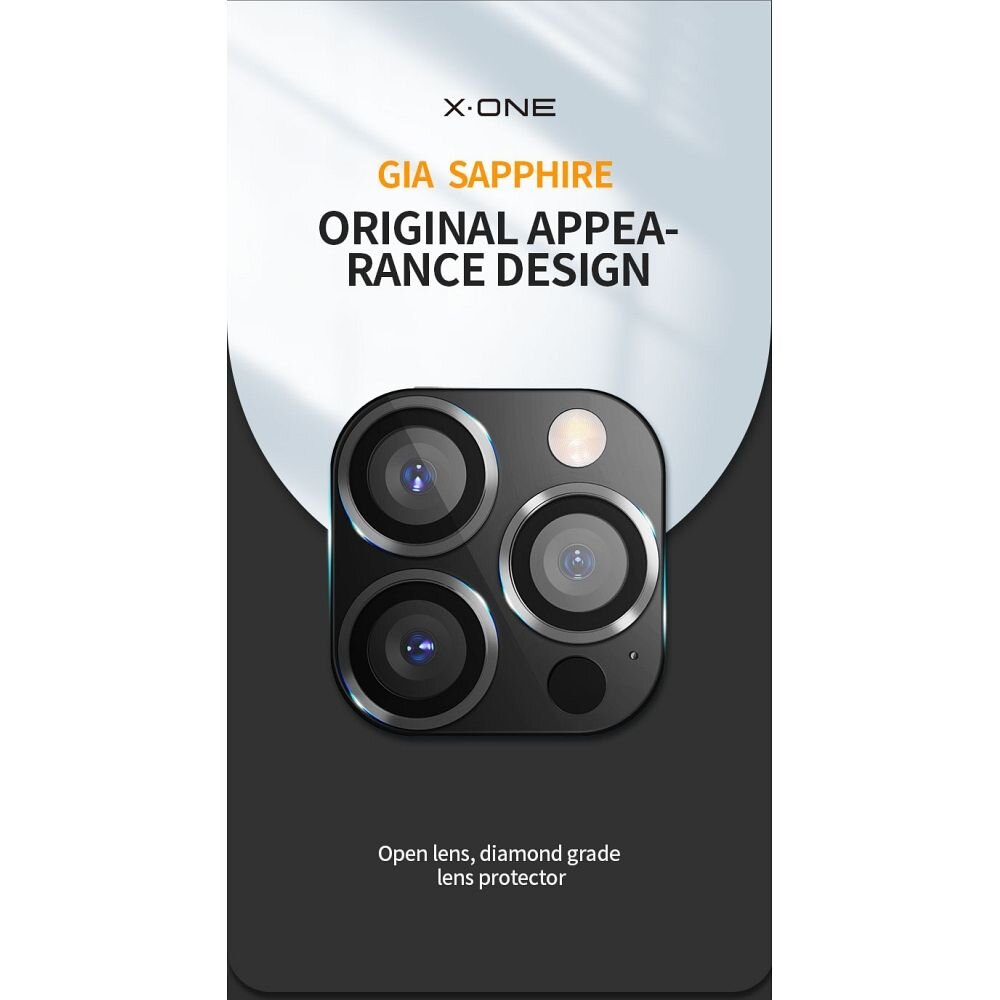 X-One Sapphire Camera Armor Pro kaina ir informacija | Priedai telefonams | pigu.lt