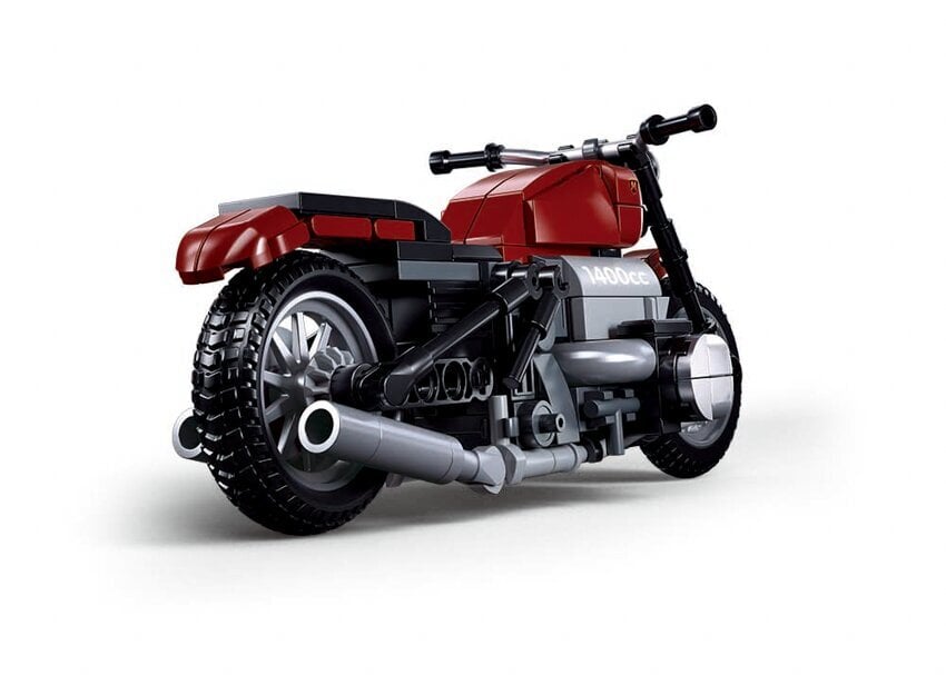 Konstruktorius motociklas Sluban Motorcycle R18, 222 d. цена и информация | Konstruktoriai ir kaladėlės | pigu.lt
