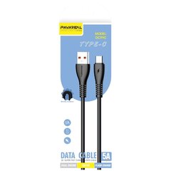 Pavareal USB/Type-C, 1 m kaina ir informacija | Kabeliai ir laidai | pigu.lt