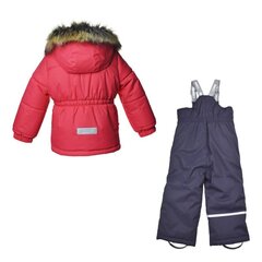 Lenne žiemos komplektas mergaitėms, raudonas/mėlynas kaina ir informacija | Žiemos drabužiai vaikams | pigu.lt