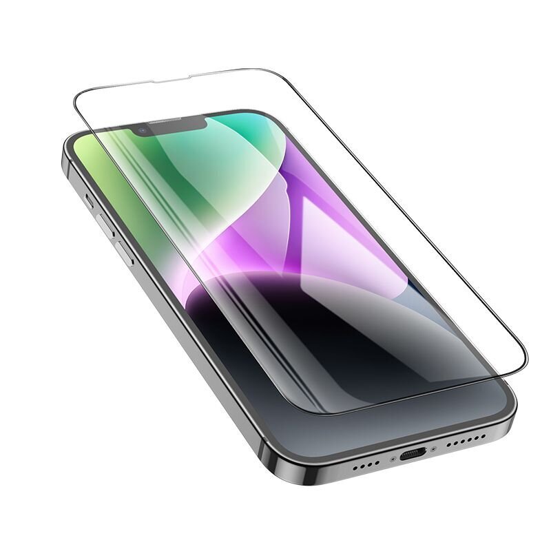 Hoco iPhone 13 Pro Max / 14 Plus black (G14) цена и информация | Apsauginės plėvelės telefonams | pigu.lt