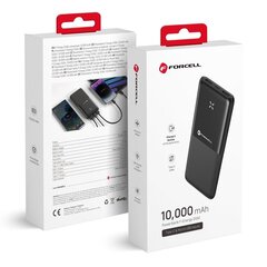 Forcell F-Energy S10k1 10000mah kaina ir informacija | Atsarginiai maitinimo šaltiniai (power bank) | pigu.lt