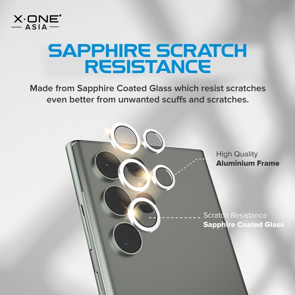 X-One Sapphire Camera Armor kaina ir informacija | Priedai telefonams | pigu.lt