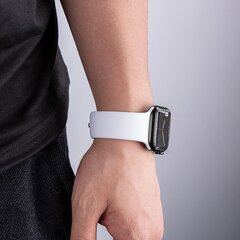 Hoco Apple Watch 38/40/41mm WA01 white kaina ir informacija | Išmaniųjų laikrodžių ir apyrankių priedai | pigu.lt