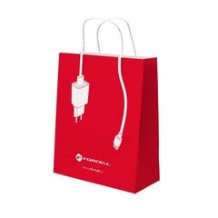 Pirkinių krepšys Forcell, raudonas kaina ir informacija | Pirkinių krepšiai | pigu.lt