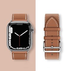 Hoco Apple Watch 38/40/41mm WA17 brown цена и информация | Аксессуары для смарт-часов и браслетов | pigu.lt