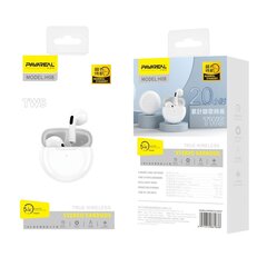 Pavareal True Wireless Earphones PA-H08 white kaina ir informacija | Ausinės | pigu.lt