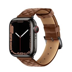 Hoco Apple Watch 38/40/41mm WA18 brown цена и информация | Аксессуары для смарт-часов и браслетов | pigu.lt