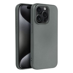 Metallic Чехол для Iphone 15 Pro, серый цена и информация | Чехлы для телефонов | pigu.lt