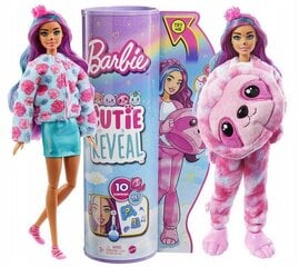 Lėlė Barbie Cutie Reveal Sloth Serija 2 Fantasy Land цена и информация | Игрушки для девочек | pigu.lt