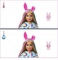 Lėlės minkštutėlis zuikutės siurprizų rinkinys Barbie Cutie Reveal, 1 serija kaina ir informacija | Žaislai mergaitėms | pigu.lt