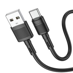 Hoco USB-A/USB-C, 1 m kaina ir informacija | Kabeliai ir laidai | pigu.lt