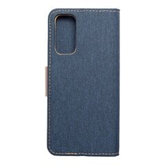 CANVAS Book case for XIAOMI Redmi NOTE 11 / 11S navy blue kaina ir informacija | Kalendoriai, darbo knygos | pigu.lt