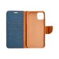 CANVAS Book case for XIAOMI Redmi NOTE 11 / 11S navy blue цена и информация | Kalendoriai, darbo knygos | pigu.lt