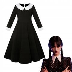 Suknelė Wednesday Addams, 130 dydis kaina ir informacija | Karnavaliniai kostiumai | pigu.lt