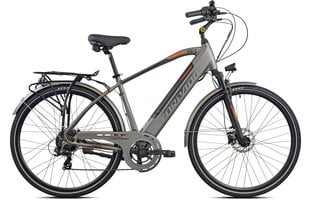 Elektrinis dviratis Torpado Apollo T245A, pilkas kaina ir informacija | Elektriniai dviračiai | pigu.lt