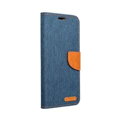 CANVAS Book case for SAMSUNG A21s navy blue kaina ir informacija | Kalendoriai, darbo knygos | pigu.lt