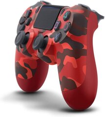 RE PlayStation 4 Doubleshock 4 V2, беспроводная связь, Bluetooth, красный камуфляж цена и информация | Джойстики | pigu.lt