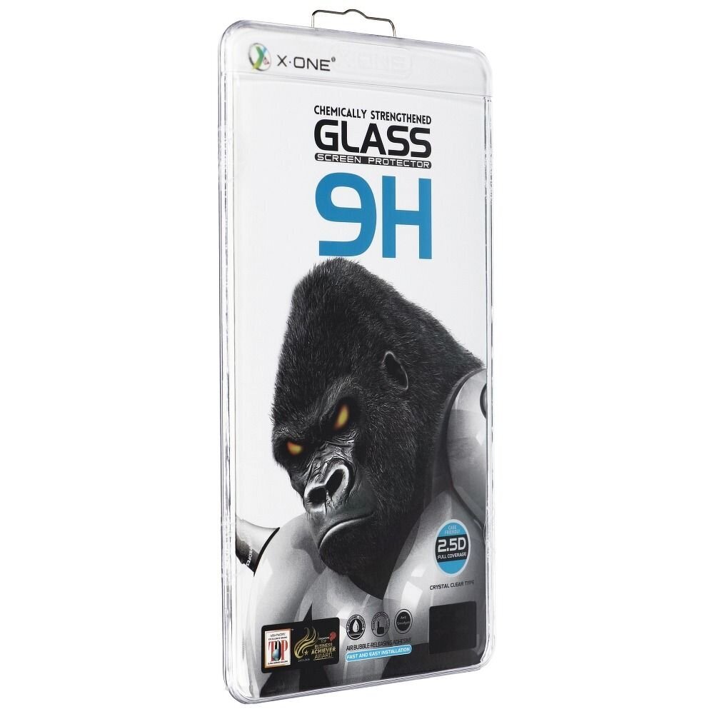 X-ONE Full Cover Tempered Glass цена и информация | Apsauginės plėvelės telefonams | pigu.lt