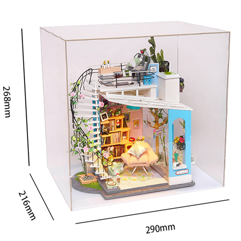 Mini namas 3D konstruktorius TM Varvikas - Dora's LOFT RB010e kaina ir informacija | Konstruktoriai ir kaladėlės | pigu.lt