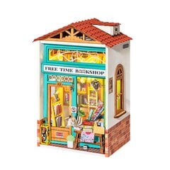 Mini namas 3D konstruktorius TM Varvikas - Free Time Bookshop RDS001e kaina ir informacija | Konstruktoriai ir kaladėlės | pigu.lt