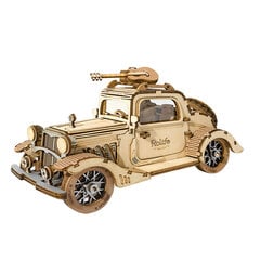 3D medinis konstruktorius TM Varvikas - Vintage Car RA002e kaina ir informacija | Konstruktoriai ir kaladėlės | pigu.lt