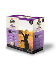 Acana Premium Pate Kitten для котят с курицей и рыбой, 24х85 г цена и информация | Консервы для кошек | pigu.lt