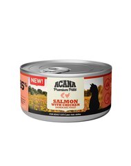 Acana Premium Pate Salmon&Chicken с лососем и курицей, 24x85 г цена и информация | Консервы для кошек | pigu.lt