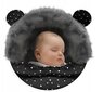 Žieminis miegmaišis-vokelis kūdikiui RicoKids, juodas/baltas, 95x48 cm kaina ir informacija | Vokeliai, miegmaišiai, pagalvės | pigu.lt