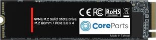 CoreParts CPSSD-M.2NVME-256G цена и информация | Внутренние жёсткие диски (HDD, SSD, Hybrid) | pigu.lt