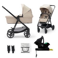 Универсальная коляска Kinderkraft Newly 4in1 Mink Pro, Beige цена и информация | Тележка | pigu.lt