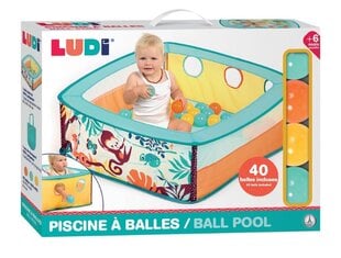 Kamuoliukų baseinas Ludi Džiunglės цена и информация | Игрушки для малышей | pigu.lt