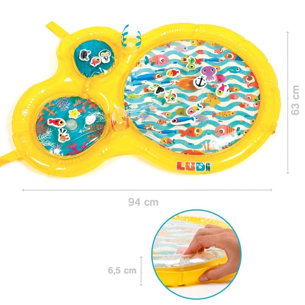 Pripučiamas vandens kilimėlis Ludi kaina ir informacija | Vandens, smėlio ir paplūdimio žaislai | pigu.lt