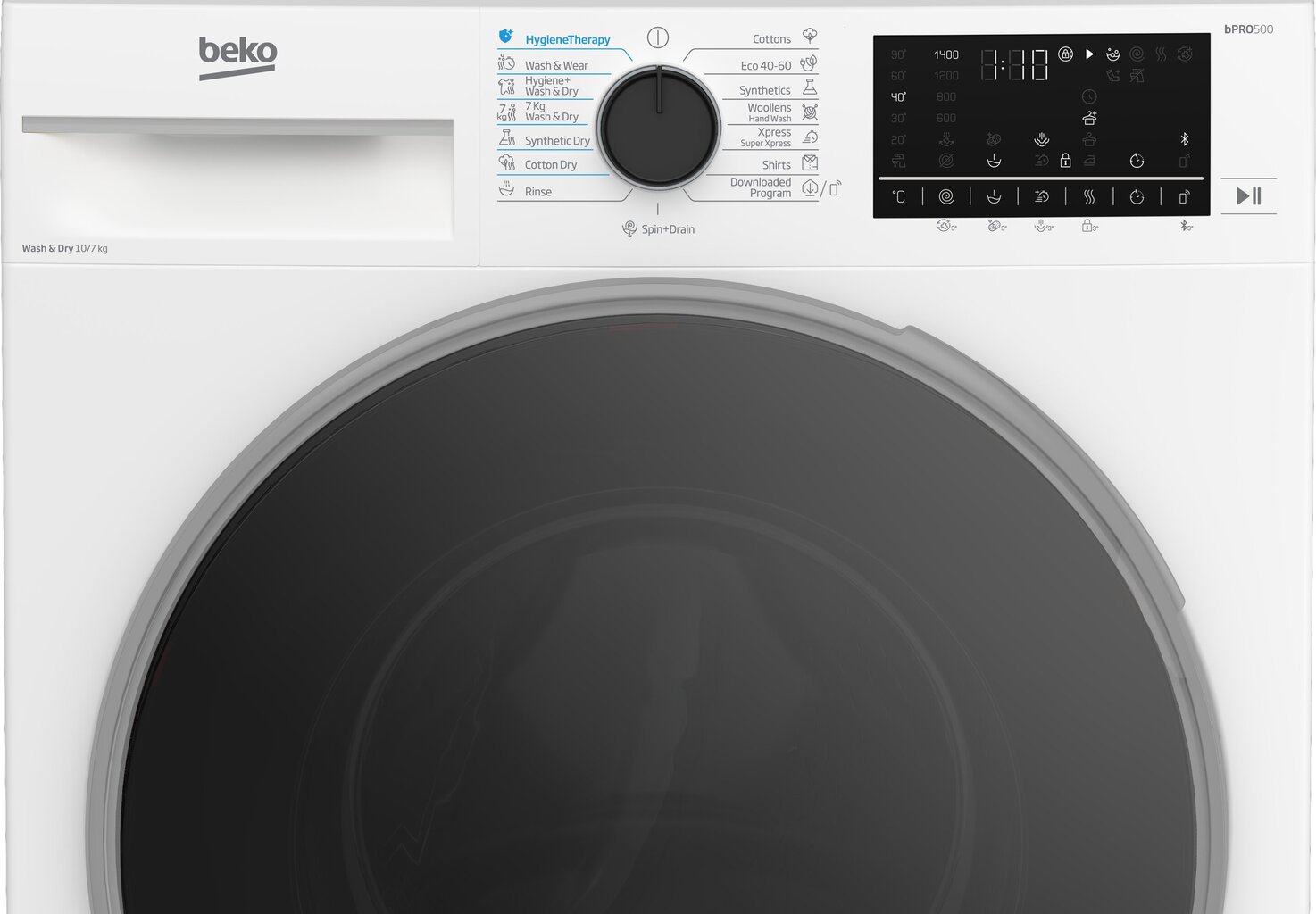 Стиральная машина с сушкой Beko B5DFT510457WPB цена | pigu.lt