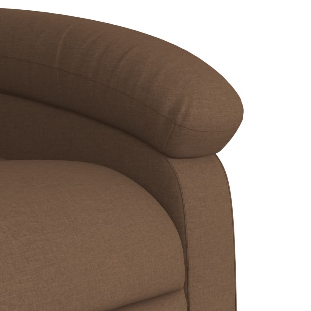 Svetainės fotelis vidaXL, rudas kaina ir informacija | Svetainės foteliai | pigu.lt