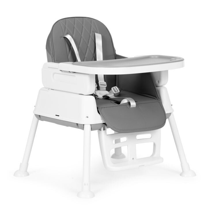 Maitinimo kėdutė Eco Toys 3in1 HA-009, pilka kaina ir informacija | Maitinimo kėdutės | pigu.lt