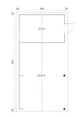 Medinis garažas Rauma 70, 415x836 cm, rudas kaina ir informacija | Sodo nameliai, malkinės, pastogės | pigu.lt