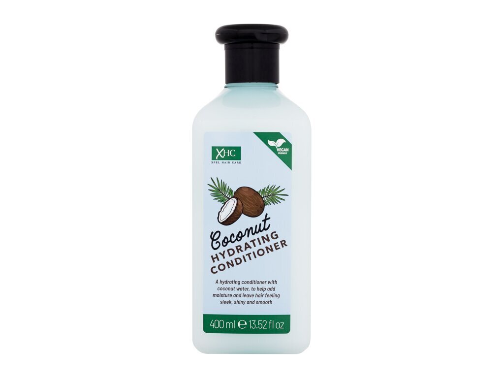 Plaukų kondicionierius Xpel Coconut Hydrating, 400 ml kaina ir informacija | Balzamai, kondicionieriai | pigu.lt